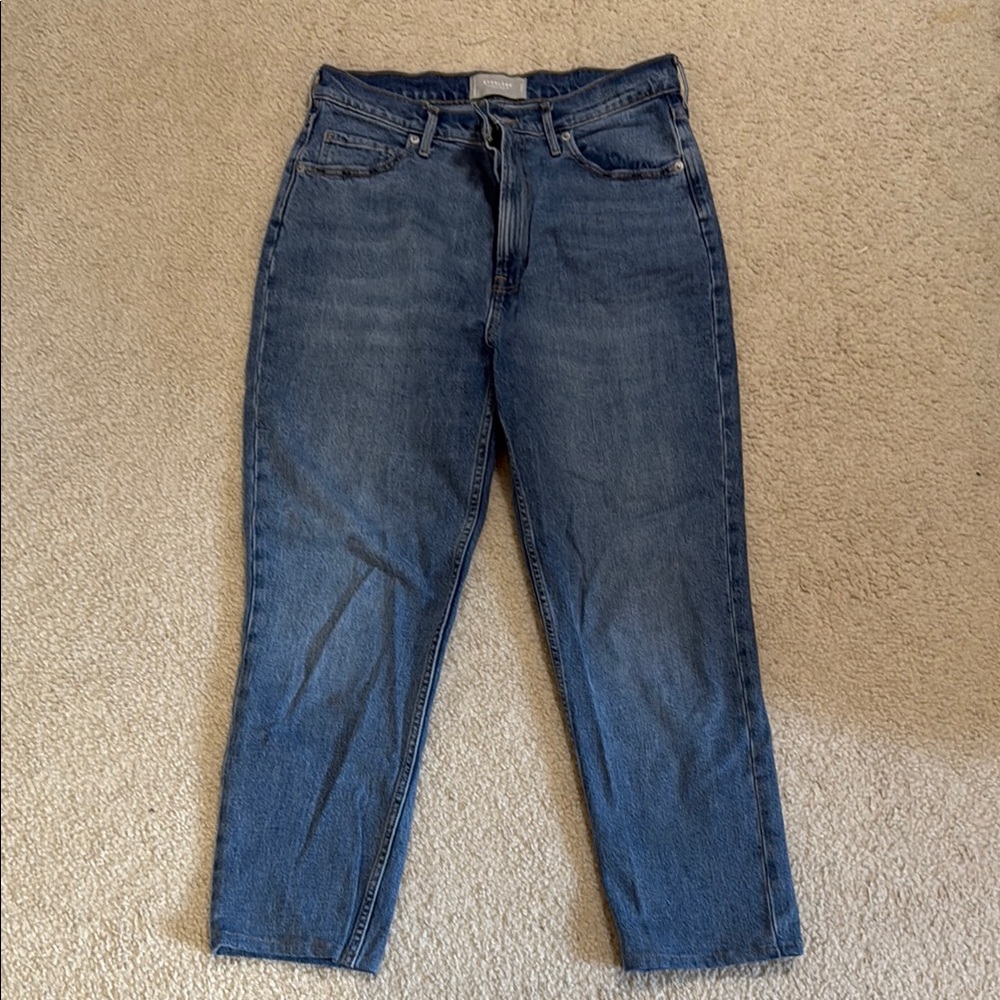 Everlane Crop Straight Jeans High-Rise